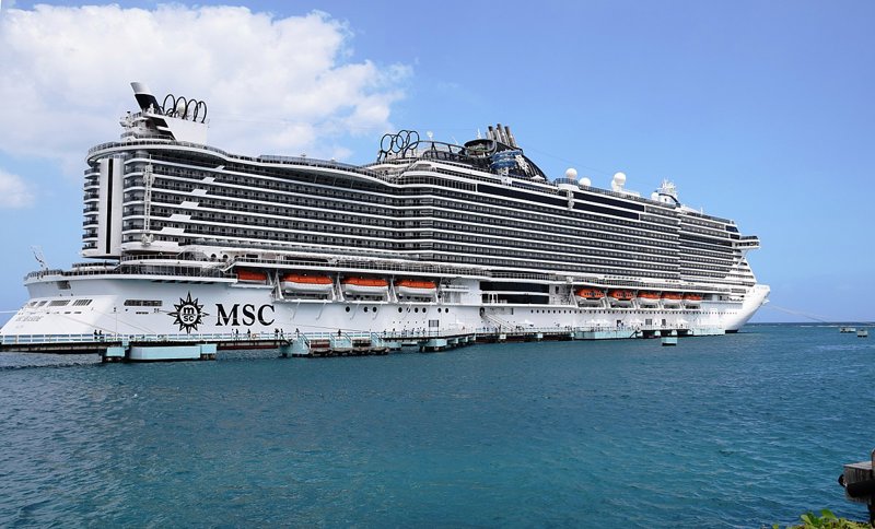 To κρουαζιερόπλοιο MSC Seaside 