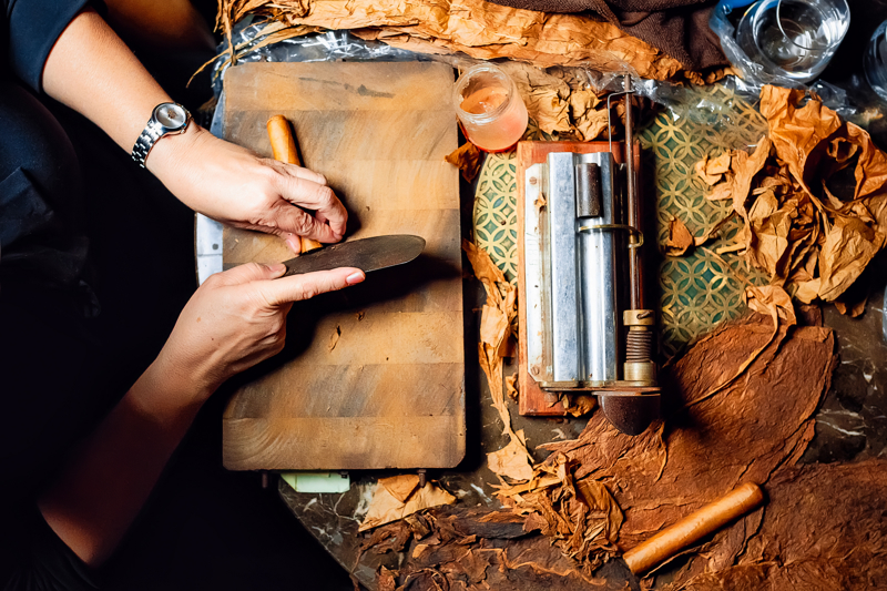 Επίσκεψη σε εργοστάσιο πούρων 