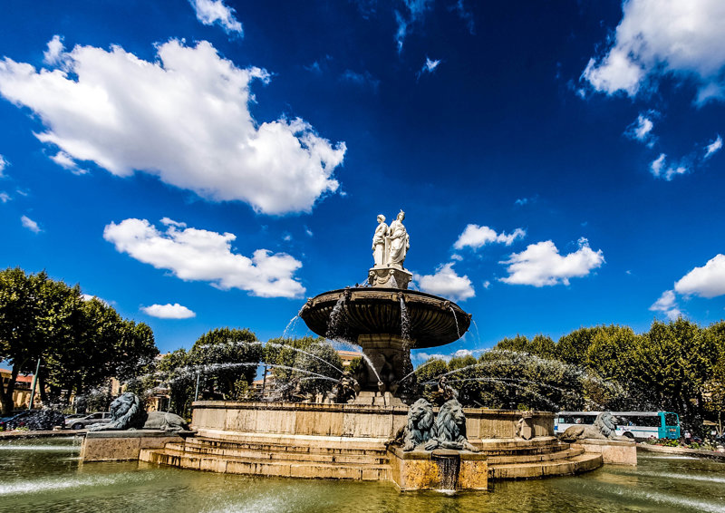 Η λουτρόπολη Εξ αν Προβάνς 