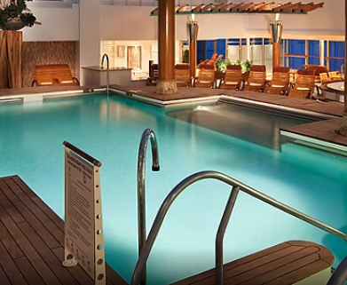 Γυμναστήριο και πισίνα 