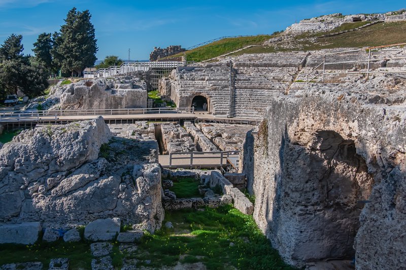 Ο αρχαιολογικός χώρος των Συρακουσών