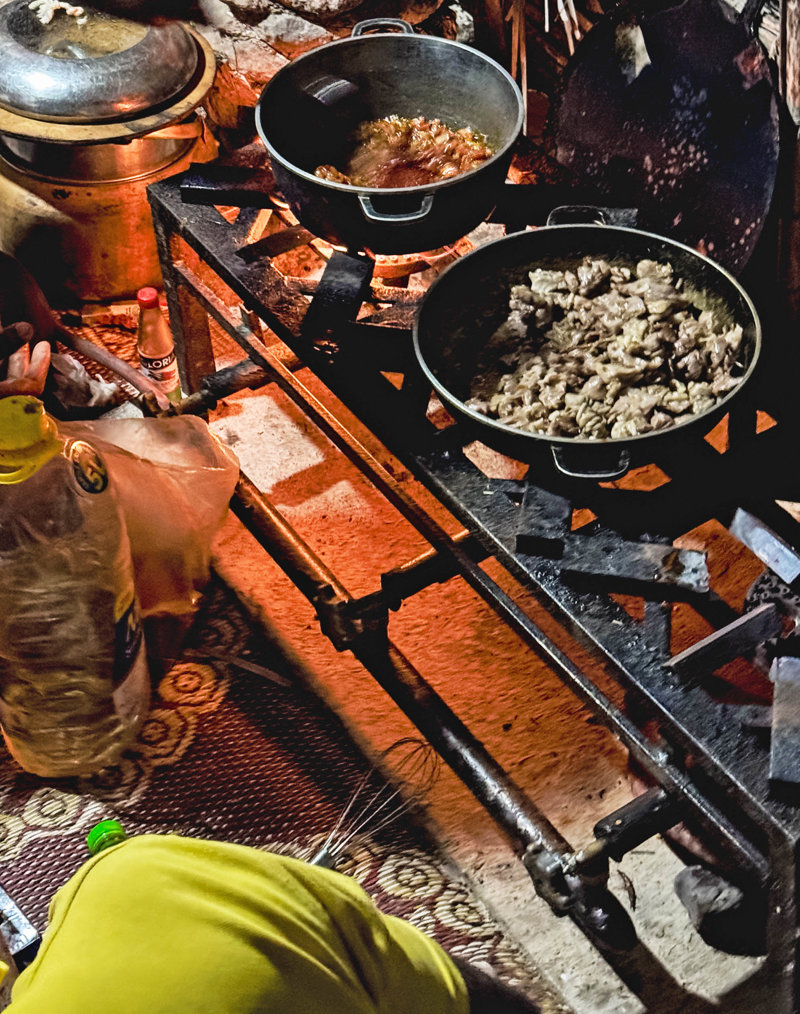 Έχουμε μαζί μας επαγγελματία μάγειρα 