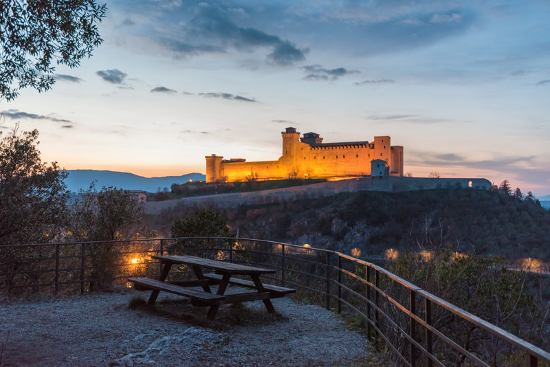 Πανοραμική ξενάγηση στο Σπολέτο
