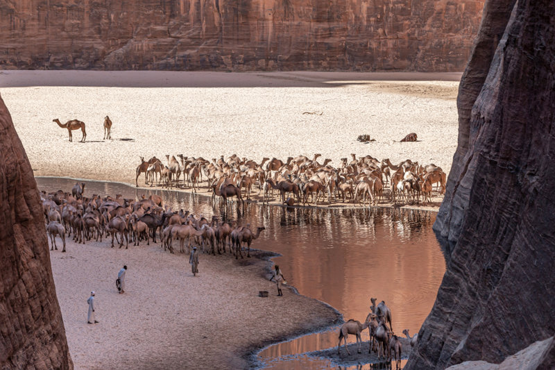 Περπάτημα στη Guelta d' Archei