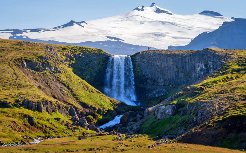 Ο απόκοσμος παγετώνας Snæfellsjökull