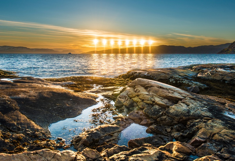 Ο Ήλιος του Μεσονυκτίου, Νορβηγία