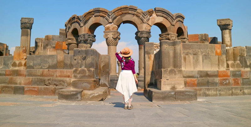 Ναός του Ζβάρτνοτς, Αρμενία