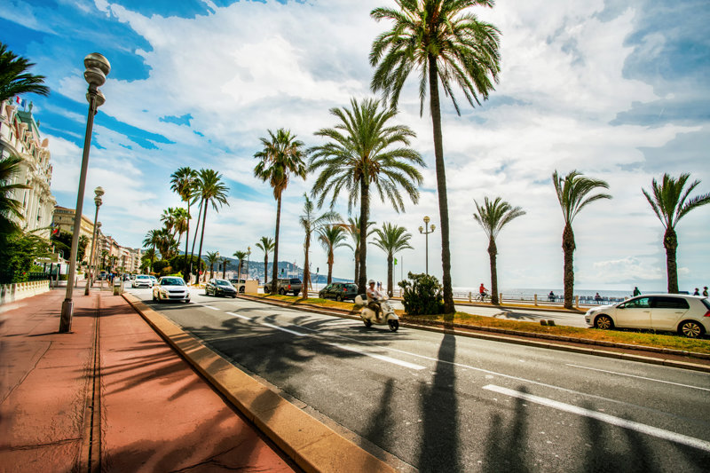 Η φημισμένη Promenade des Angails