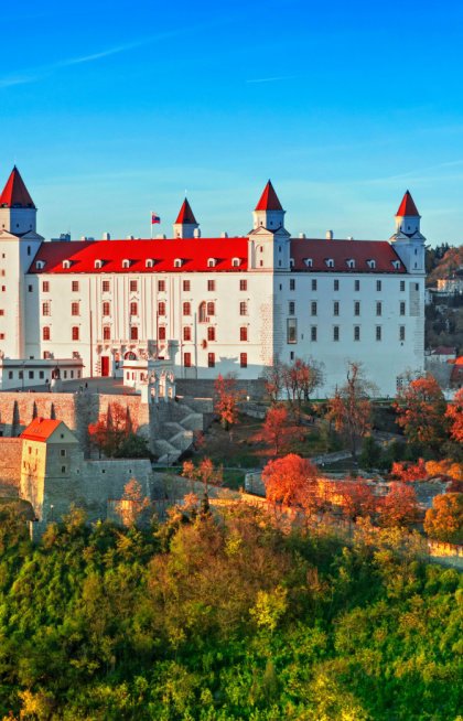 Θαυμάζουμε το επιβλητικό Κάστρο στην Μπρατισλάβα 