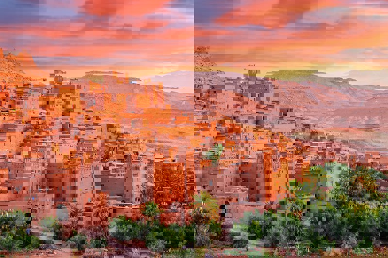 Το ιστορικό οχυρωμένο χωριό Αΐτ Μπεν Χαντού 