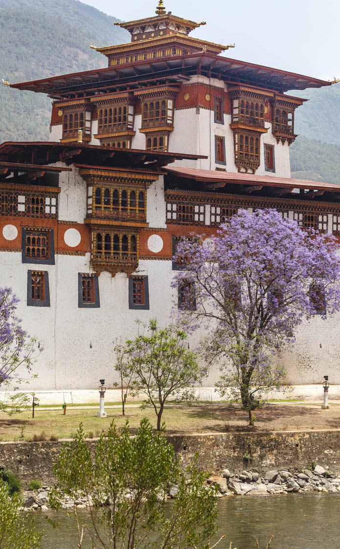 Επίσκεψη στο εκπληκτικό ανάκτορο Πουνάκα Ντζονγκ