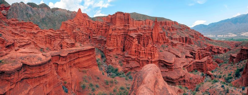 Tamga – Πεζοπορία στο φαράγγι Jeti Oguz – Καρακόλ