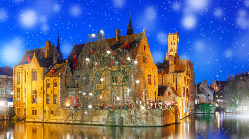 Παραμυθένια Χριστούγεννα στη μεσαιωνική Μπρυζ