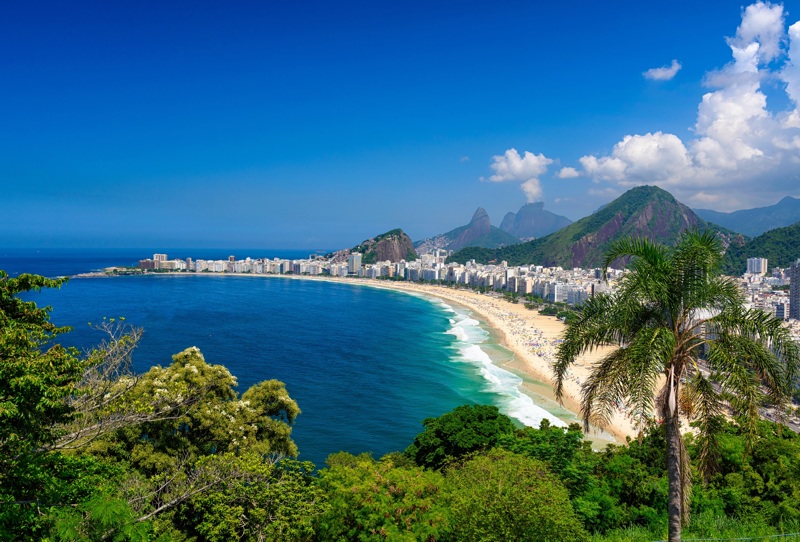 Παραλία Κοπακαμπάνα, Ρίο ντε Τζανέιρο, Βραζιλία