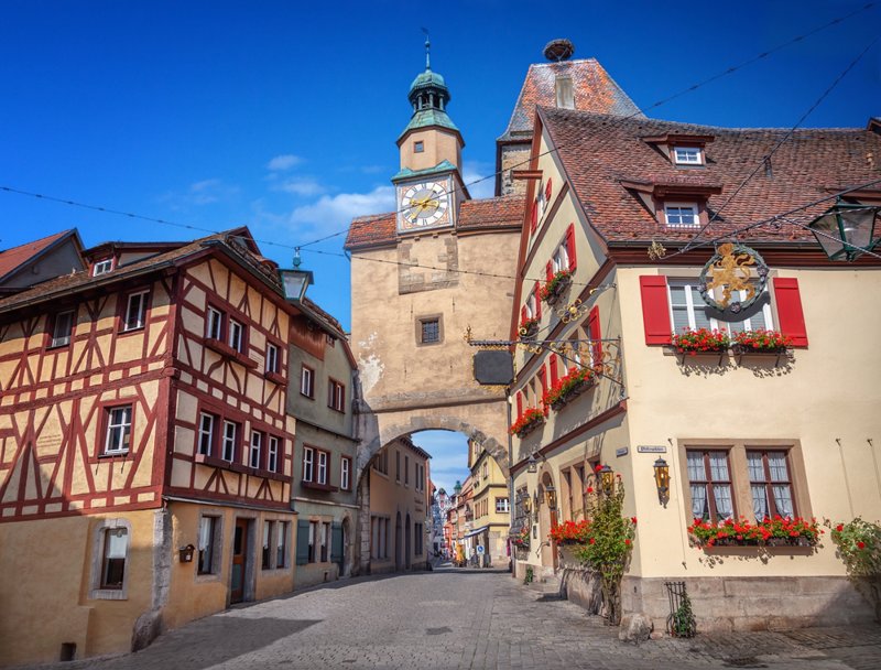 Ρότενμπουργκ ομπ ντερ Τάουμπερ, μία πόλη - κόσμημα