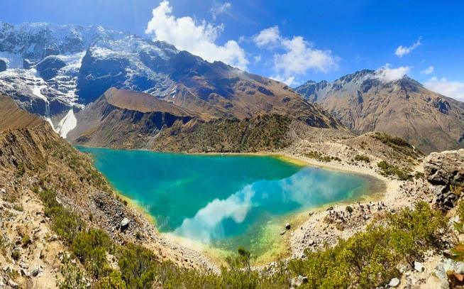 H εκπληκτική λίμνη Humantay