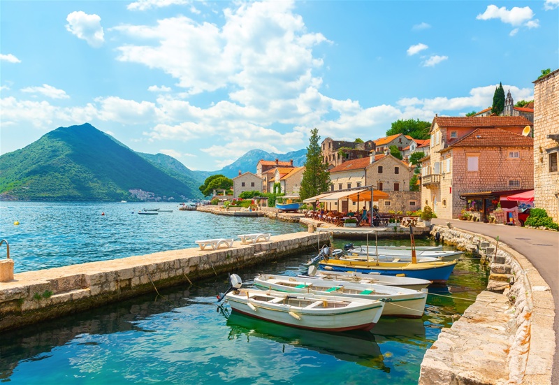 Perast at Bay of Kotor
