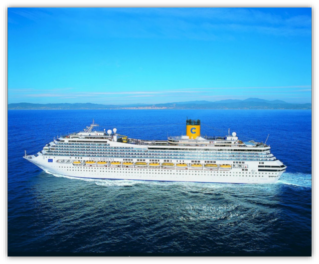 Απολαμβάνουμε κρουαζιέρα με το Costa Fortuna 