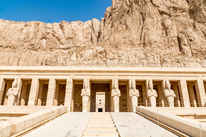 Ο επιβλητικός ναός της Χατσεψούτ