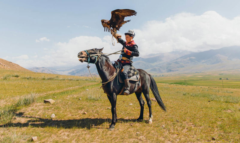 Παραδοσιακό Κυνήγι με αετό!