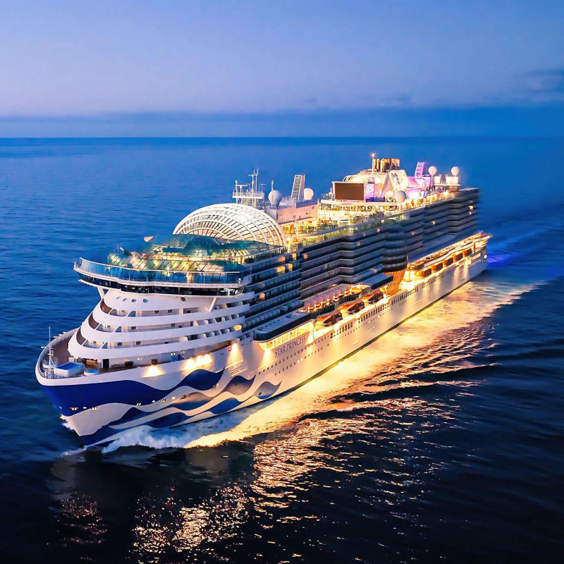 Το κρουαζιερόπλοιο Star Princess       