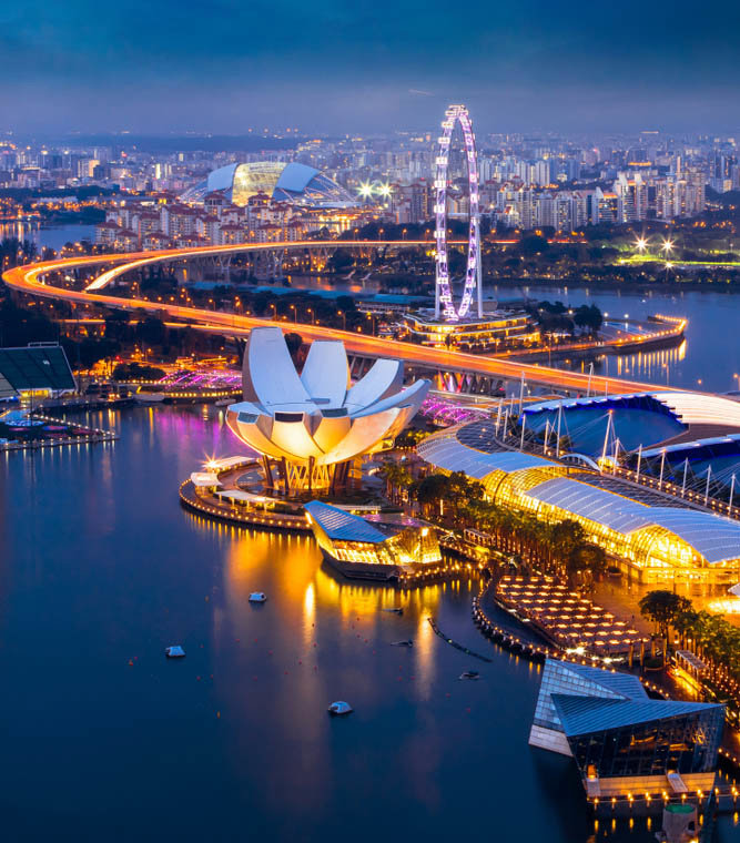 Τα αρχιτεκτονικά θαύματα της Σιγκαπούρης 