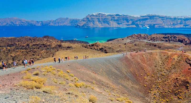 Tα ηφαίστεια -Παλιά και Νέα Καμένη